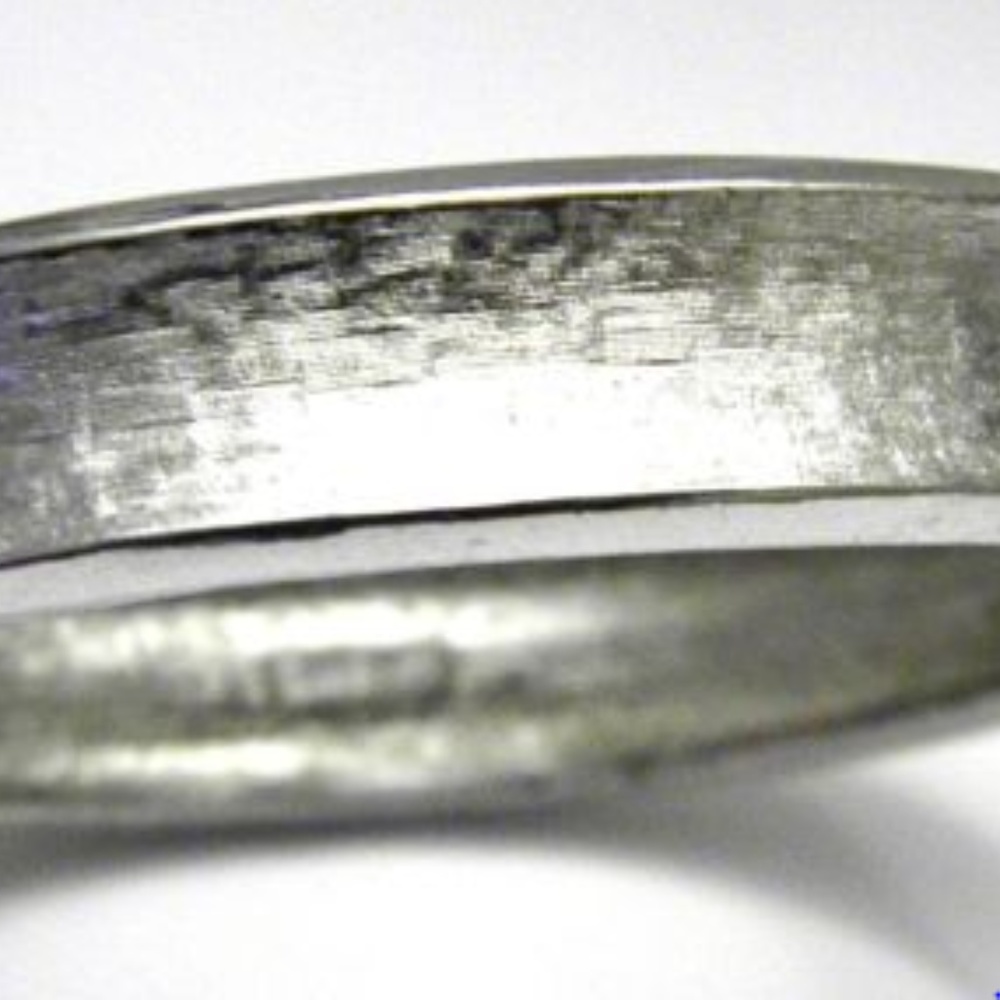 Monet Silver tone Hinged Cuff Vintage Bracelet